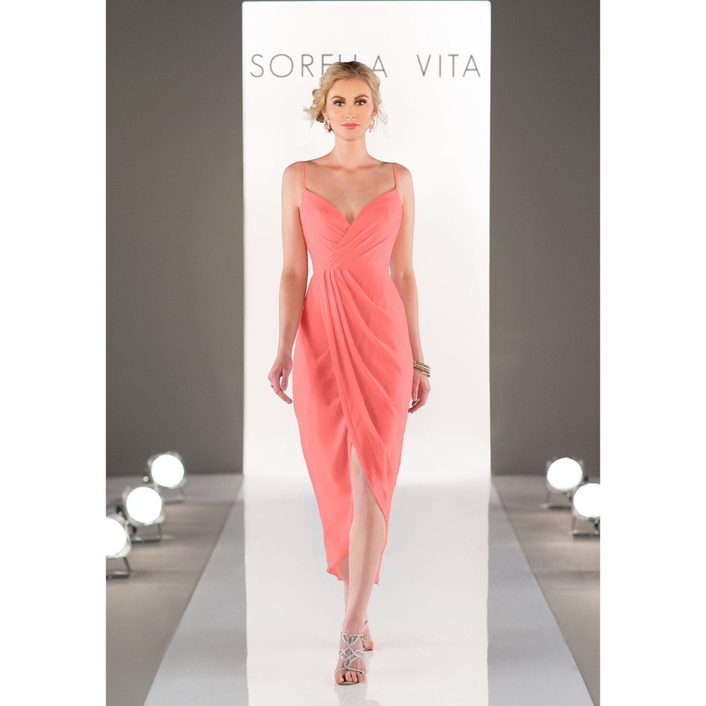 Sorella Vita Sorbet Midi-Length Bridesmaids Dress